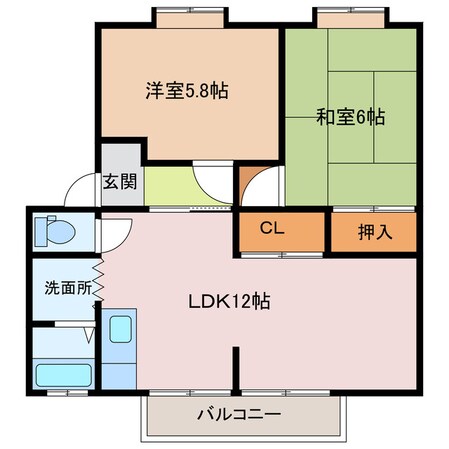 Ｖｉｅｗ　ｔｅｒｒａｃｅの物件間取画像